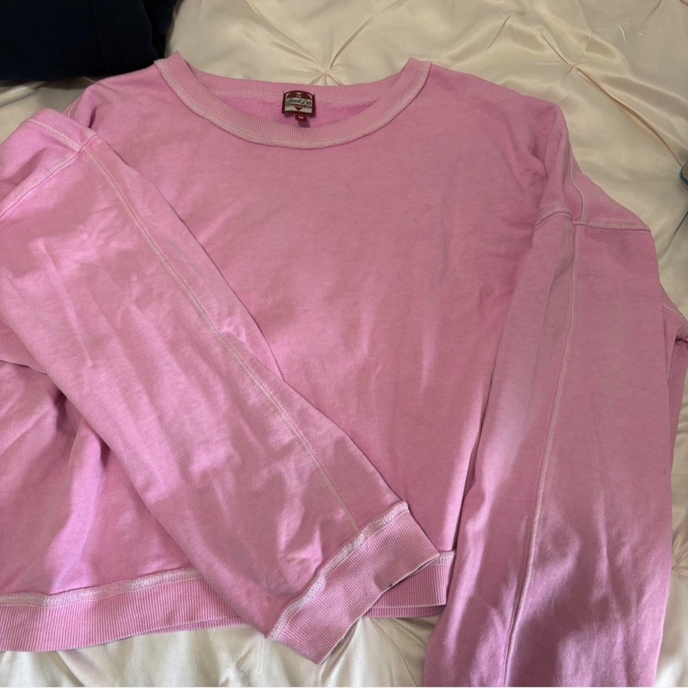 Light Pink Crewneck Sweatshirt